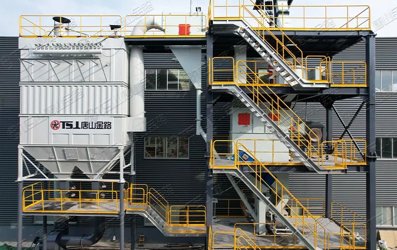 浙江干法制砂樓項目安裝飛快，馬上完工！