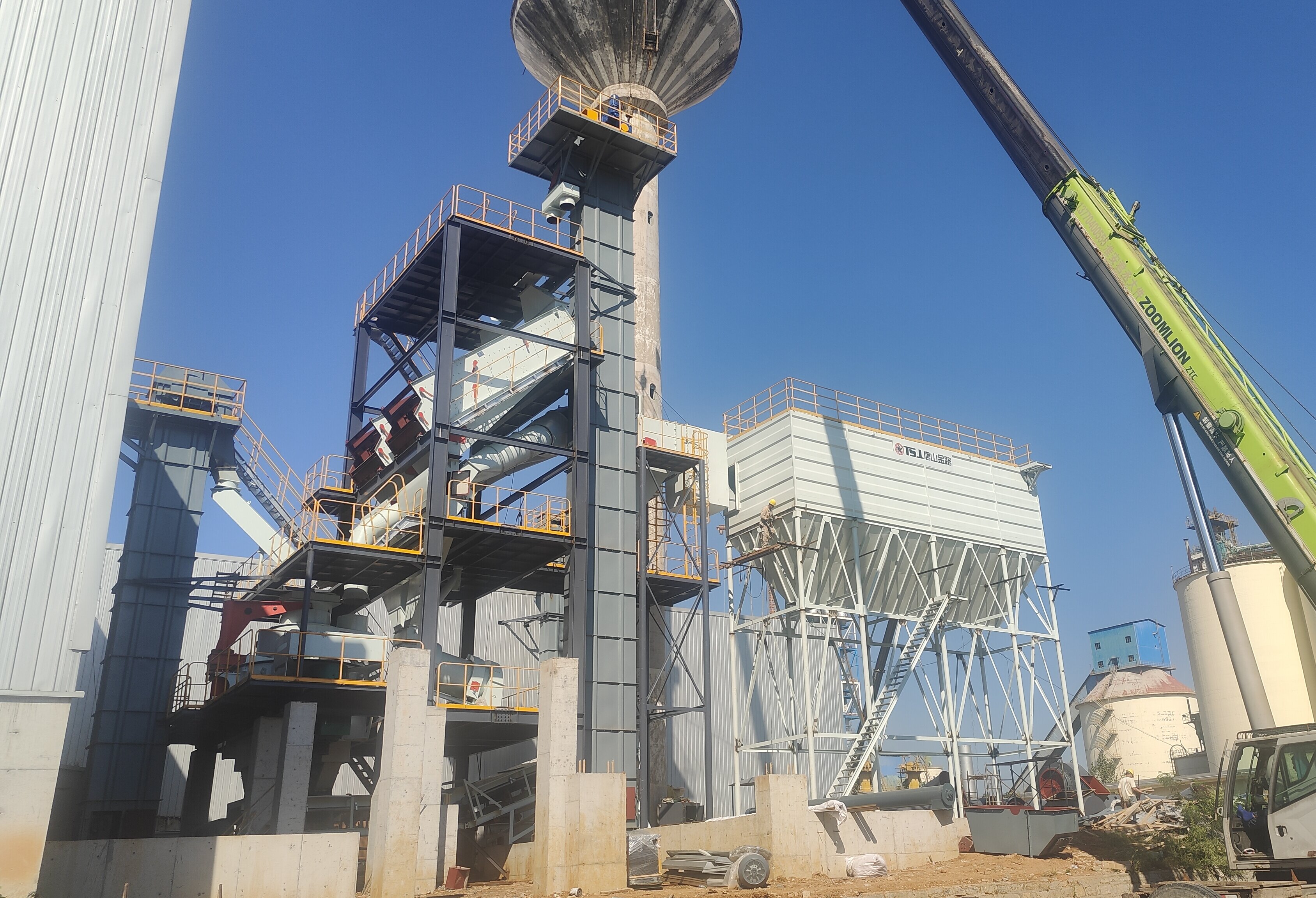 石粉制砂樓：讓石粉變廢為寶，破碎機(jī)制砂開(kāi)啟新征程