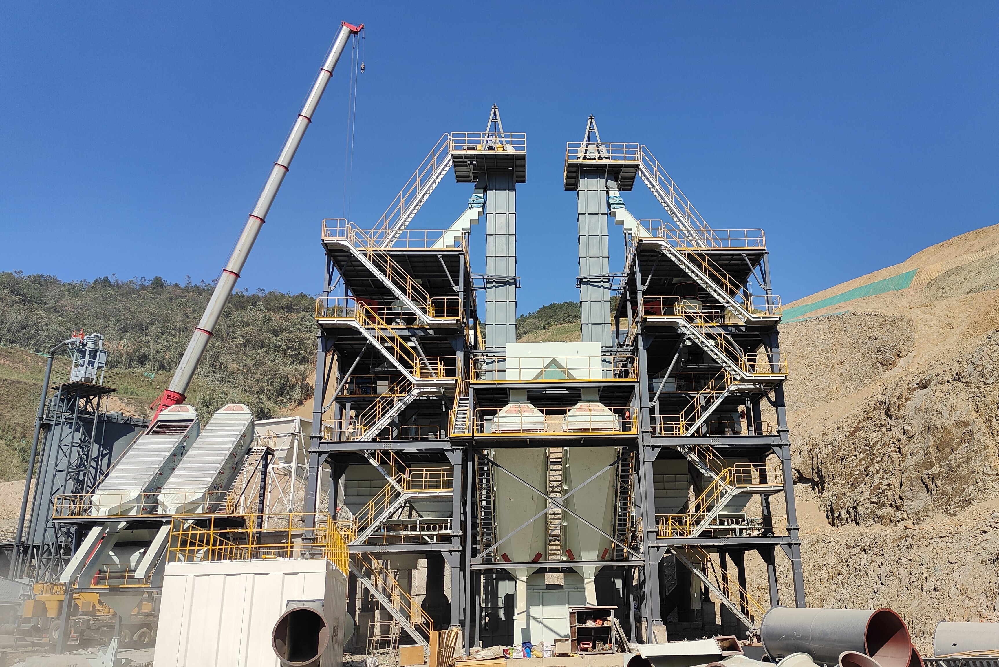 干法制砂樓生產(chǎn)的機制砂與水洗砂，誰的品質(zhì)更勝一籌？